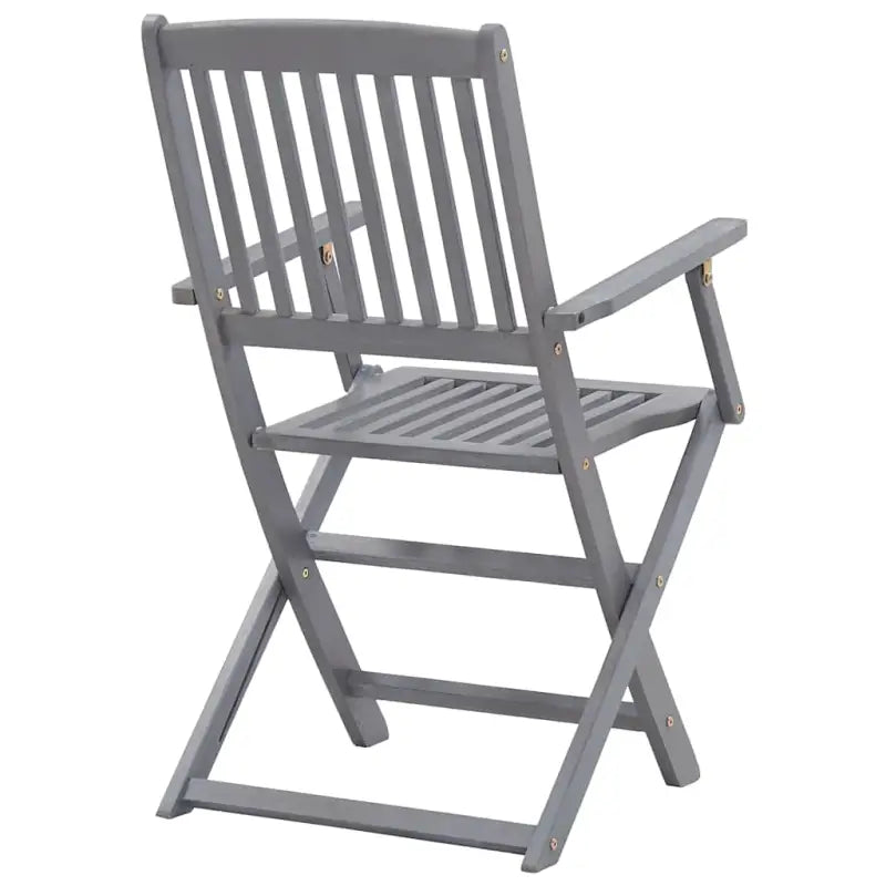Massief acaciahout tuinstoelen met kussens voor tuin en terras - Tuinstoelen