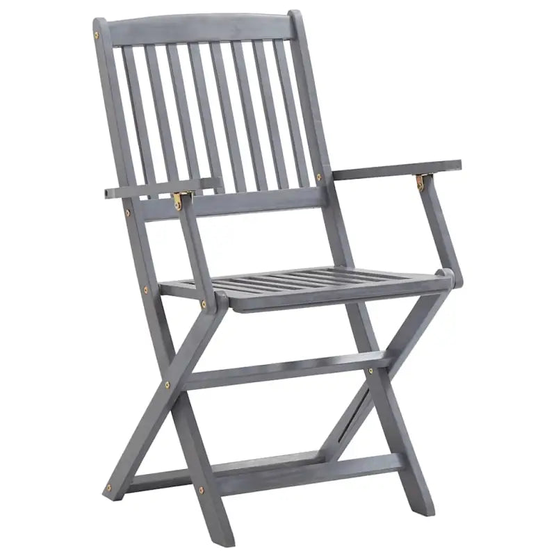 Massief acaciahout tuinstoelen met kussens voor tuin en terras - Tuinstoelen