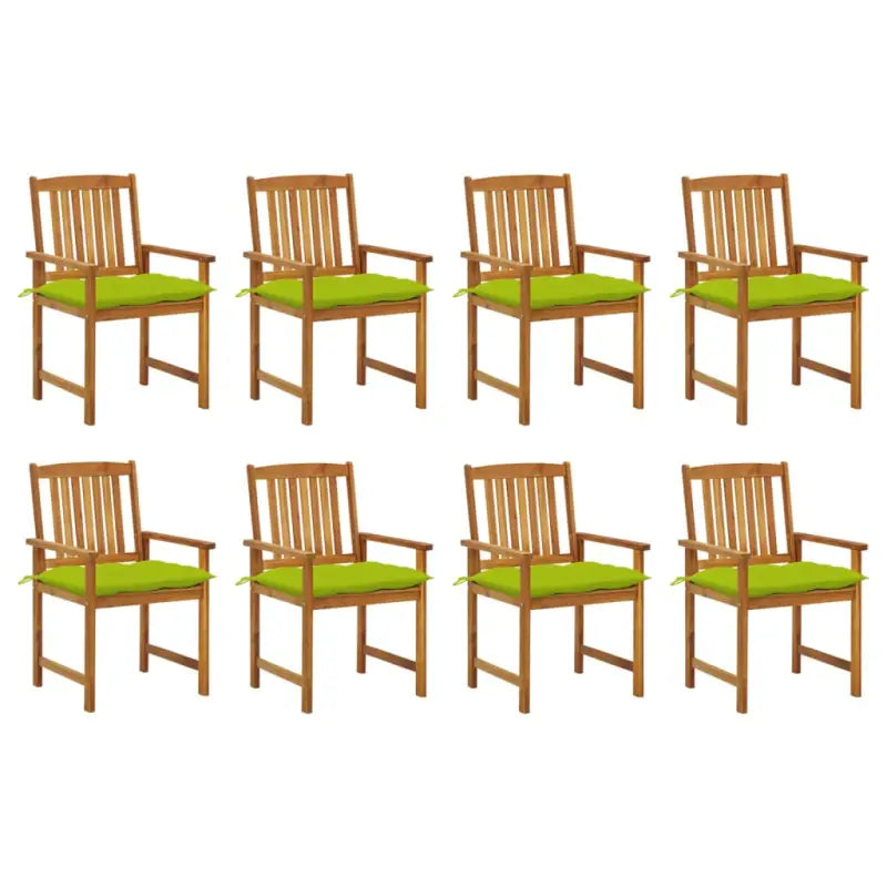 Massief acaciahout tuinstoelen voor extra comfort in je buitenruimte - Tuinstoelen