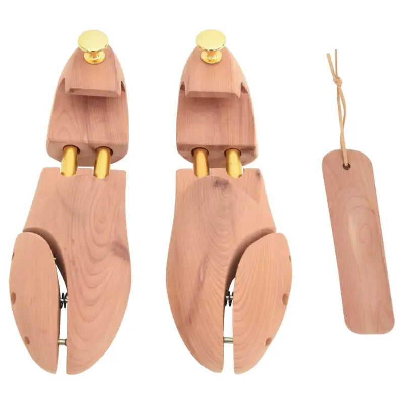 Massief Cederhout Schoenspanners voor Lage Schoenen Verlenging en Verbreding - Schoenspanners