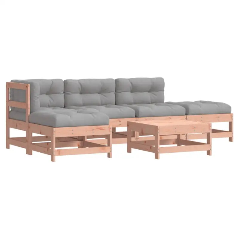 Massief Douglashout Lounge Tuinset voor Gezelligheid in de Tuin - Tuinsets