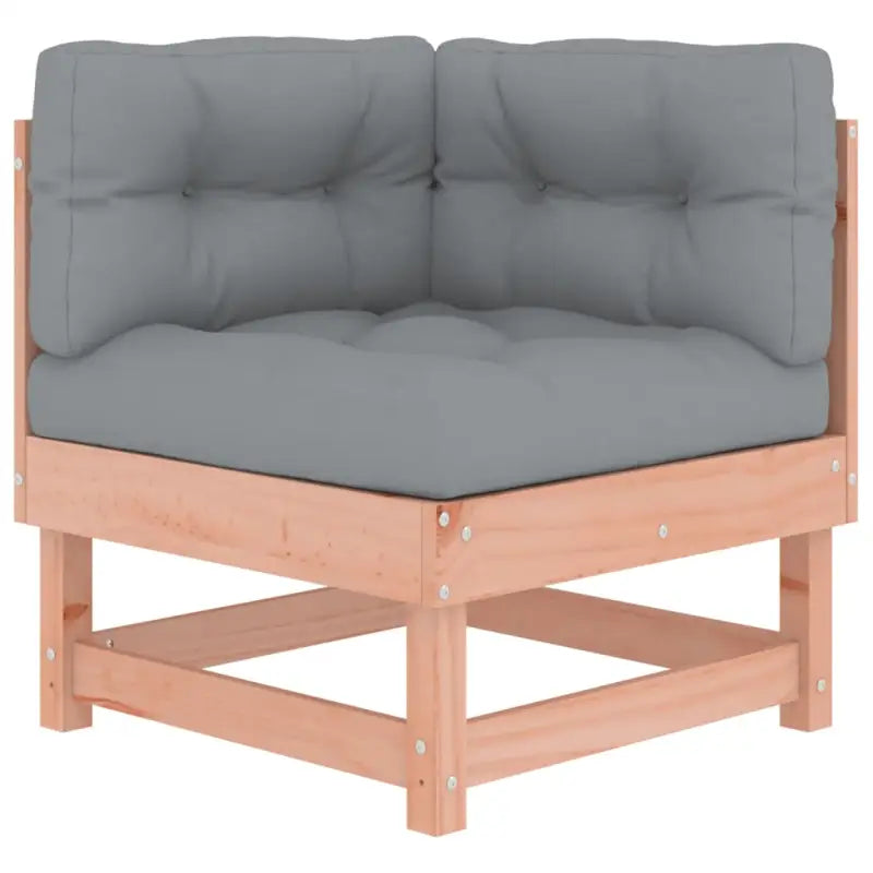 Massief Douglashout Loungeset met voetenbank en salontafel voor tuin - Tuinsets