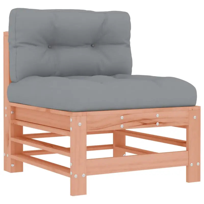 Massief Douglashout Loungeset voor in de Tuin met Zachte Kussens - Tuinsets