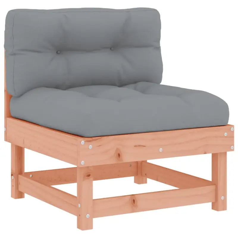 Massief Douglashout tuinset met loungeset en voetenbank of salontafel - Tuinsets
