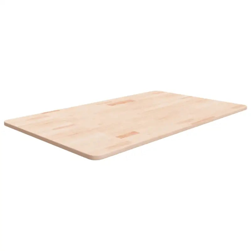 Massief eikenhout wastafelblad voor een natuurlijke renovatie - Naturel / 100 x 60 x 1.5 cm - Aanrechtbladen