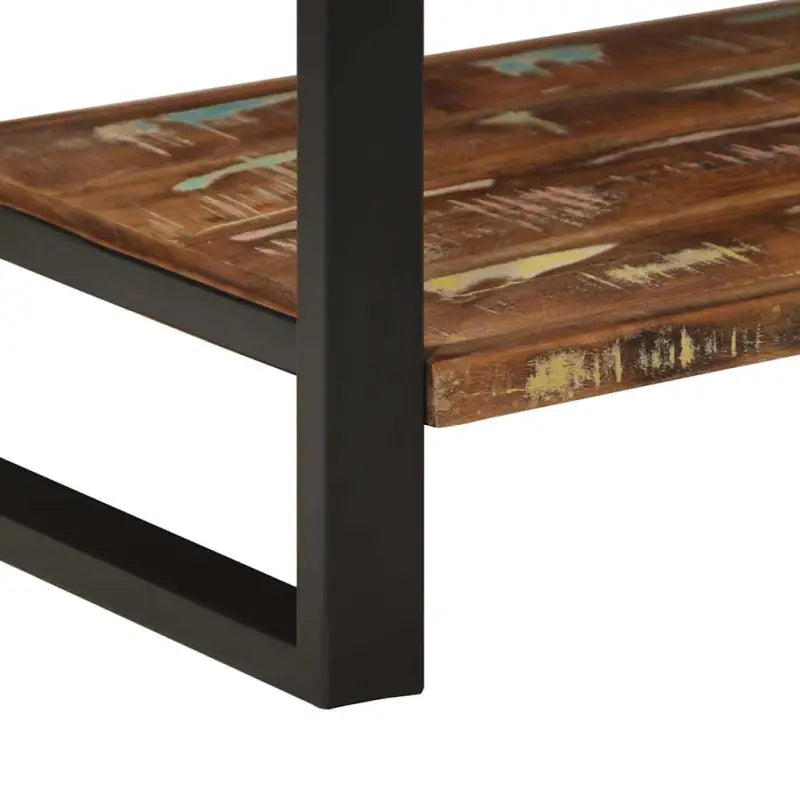 Massief gerecycled hout wandplanken voor extra opbergruimte en organisatie - Wandplanken