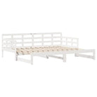 Massief Grenenhout 2-in-1 Slaapbank met Onderschuifbed - Bedden & bedframes