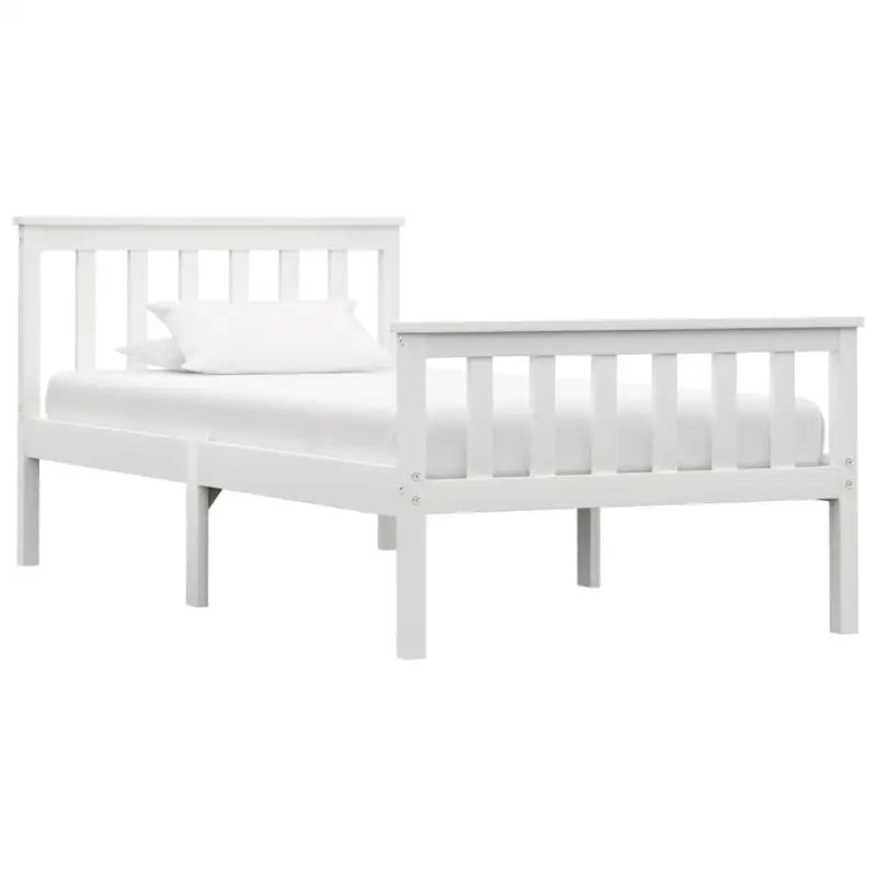 Massief grenenhout bed met multiplex lattenbodem voor moderne slaapkamers - Bedden & bedframes