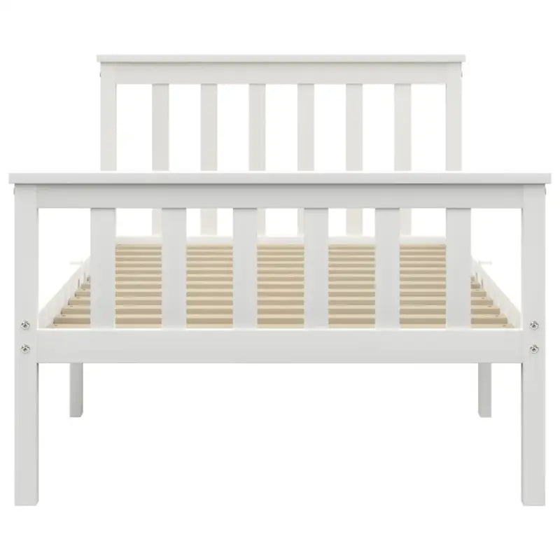 Massief grenenhout bed met multiplex lattenbodem voor moderne slaapkamers - Bedden & bedframes