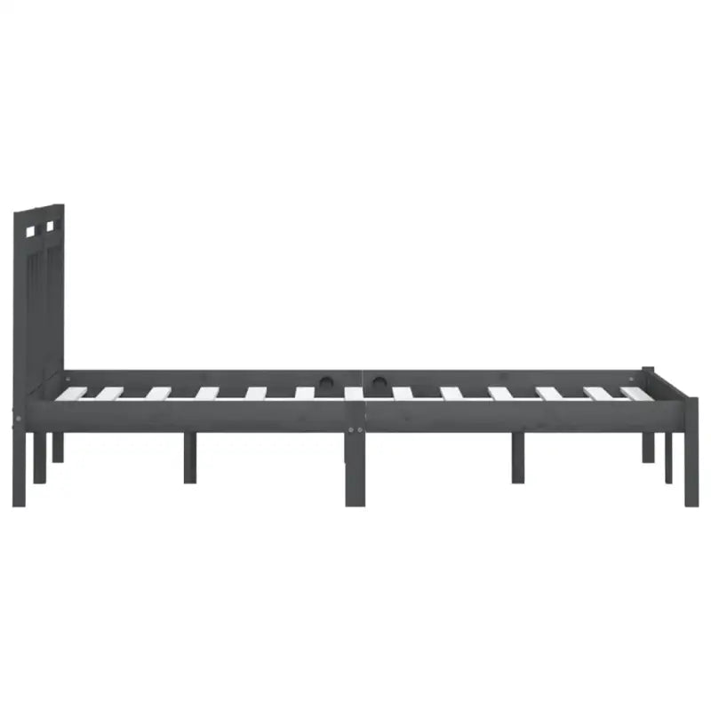 Massief Grenenhout Bedframe met Tijdloos Ontwerp voor Slaapkamers - Bedden & bedframes