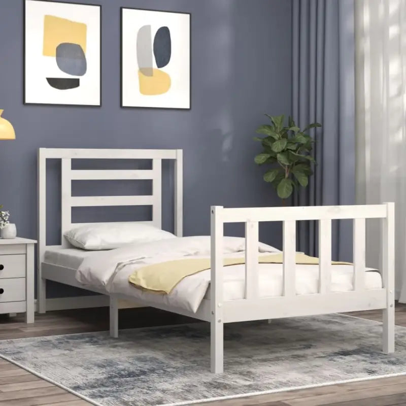 Massief grenenhout bedframe voor een goede nachtrust en natuurlijke uitstraling - Bedden & bedframes