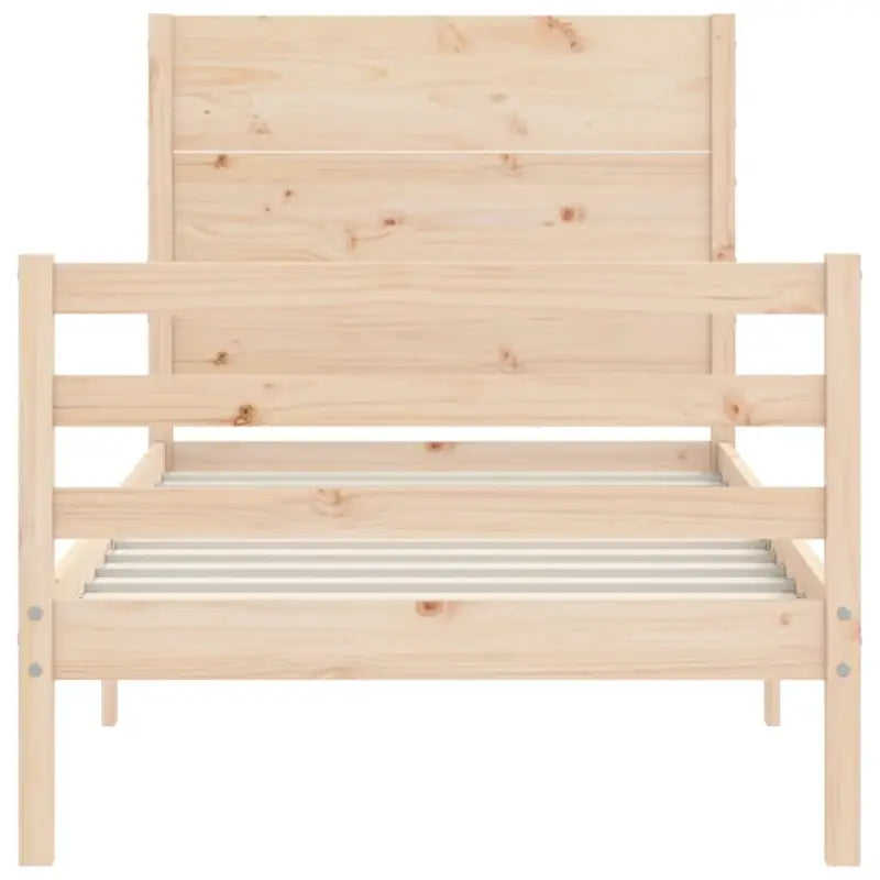 Massief grenenhout bedframe voor een goede nachtrust en stijlvol interieur - Bedden & bedframes
