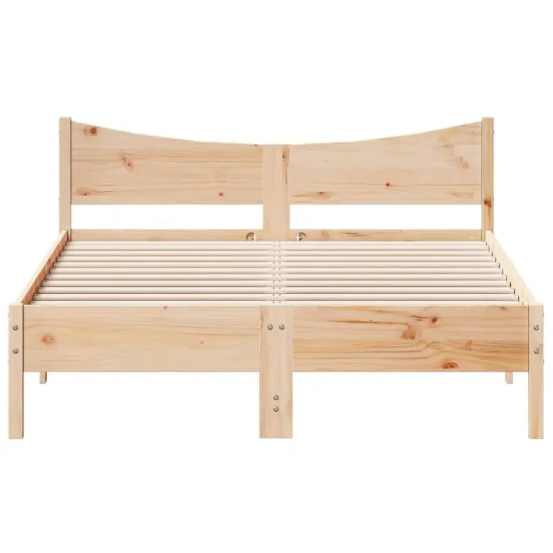 Massief grenenhout bedframe voor een moderne slaapkamer en uitstekende ondersteuning - Bedden & bedframes