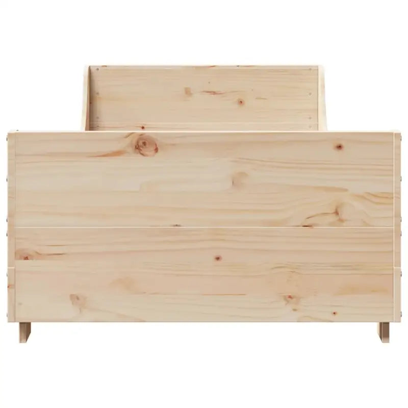 Massief grenenhout bedframe voor een moderne slaapkamer uitstraling - Bedden & bedframes