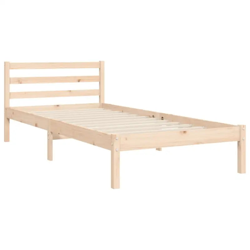 Massief grenenhout bedframe voor een natuurlijke en comfortabele slaapkamer - Bedden & bedframes