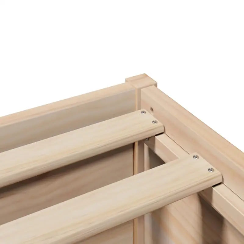 Massief grenenhout bedframe voor een natuurlijke en comfortabele slaapkamer - Bedden & bedframes