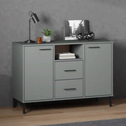 Massief grenenhout dressoir met metalen poten voor een industriële sfeer - Dressoirs & buffetkasten