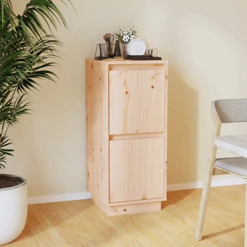 Massief Grenenhout Dressoir voor Praktisch en Decoratief Gebruik - Bruin / 1 - Dressoirs & buffetkasten