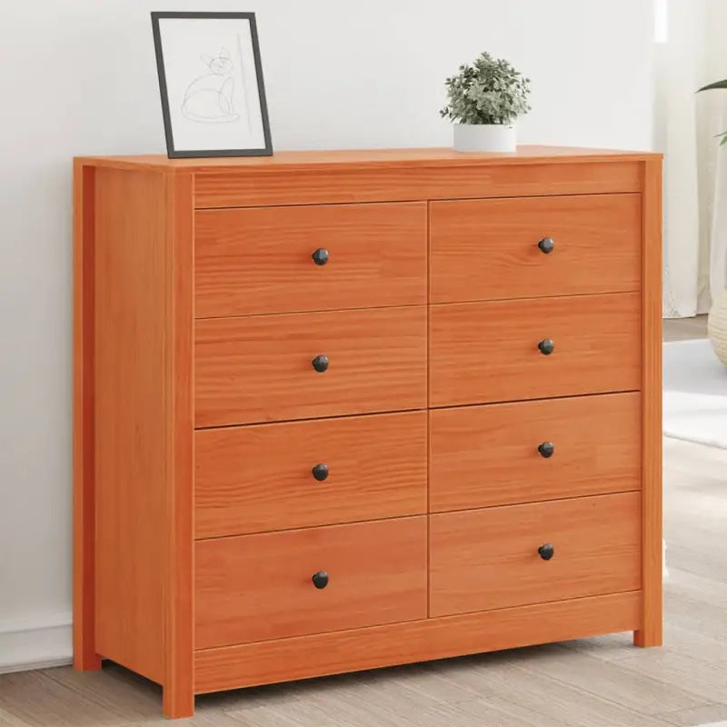 Massief grenenhout dressoirs en buffetkasten voor jouw wensen - Wasbruin / 100 x 40 x 90 cm / 1 - Dressoirs &