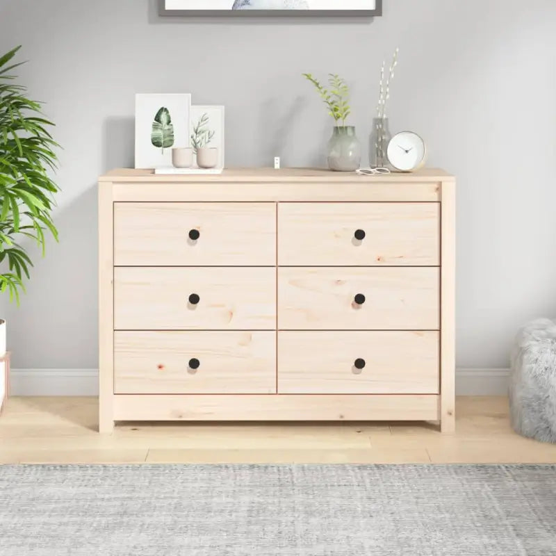 Massief grenenhout dressoirs en buffetkasten voor jouw wensen - Naturel / 100 x 40 x 72 cm / 1 - Dressoirs &