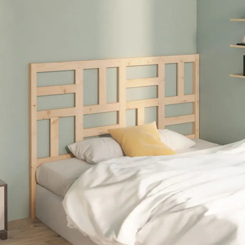 Massief Grenenhout Hoofdeinde voor een trendy en elegante slaapkamer - Naturel / 156 x 104 cm / 1 - Hoofdborden