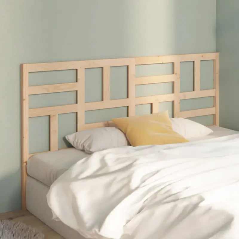 Massief Grenenhout Hoofdeinde voor een trendy en elegante slaapkamer - Naturel / 186 x 104 cm / 1 - Hoofdborden