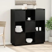 Massief Grenenhout Moderne Stijl Hoge Kast voor Elegant Interieur - Dressoirs & buffetkasten