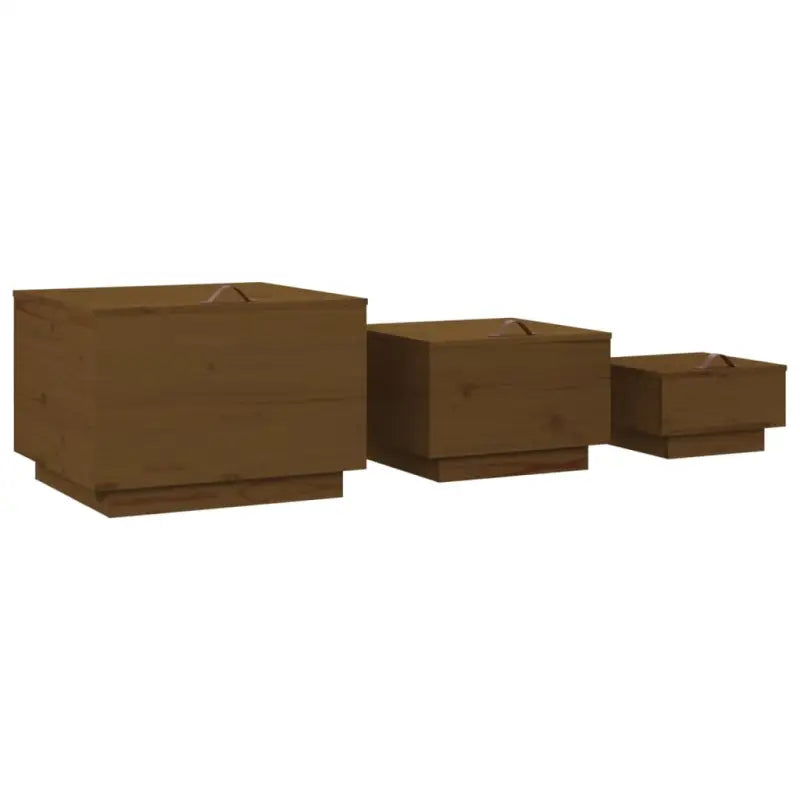 Massief grenenhout opbergboxen voor grote en kleine opbergboxen - Opbergkasten & lockerkasten