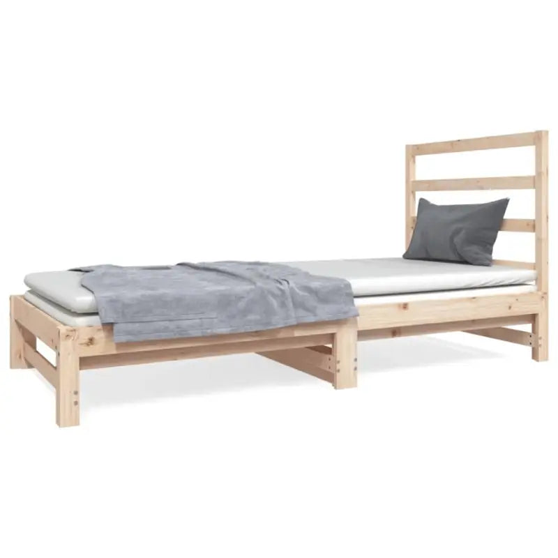 Massief Grenenhout Slaapbank met veelzijdige afmetingen voor slaapkamer en woonkamer - Bedden & bedframes