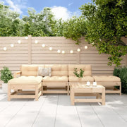 Massief Grenenhout Tuin Lounge Set voor Gezellig Samenzijn - Tuinsets
