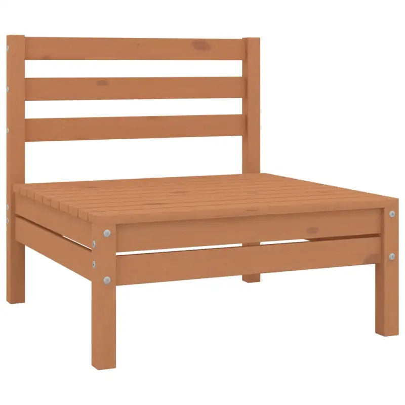 Massief Grenenhout Tuinset met Tafel en Voetenbank voor Buitenplezier - Tuinsets