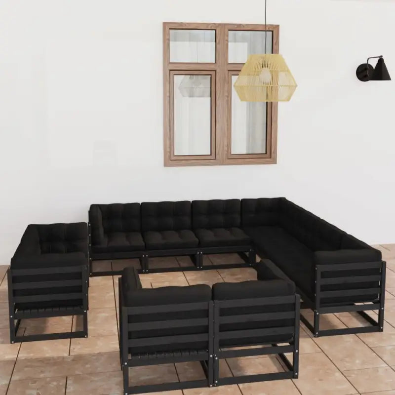 Massief grenenhout tuinset voor ontspanning en gezelligheid in de tuin - Tuinsets