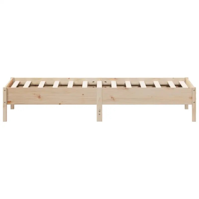 Massief Grenenhouten bedframe met multiplex lattenbodem voor optimale slaap - Bedden & bedframes