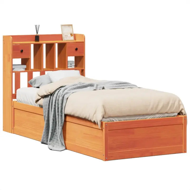 Massief Grenenhouten Bedframe voor Comfort en Natuurlijke Interieurstijl - Bedden & bedframes