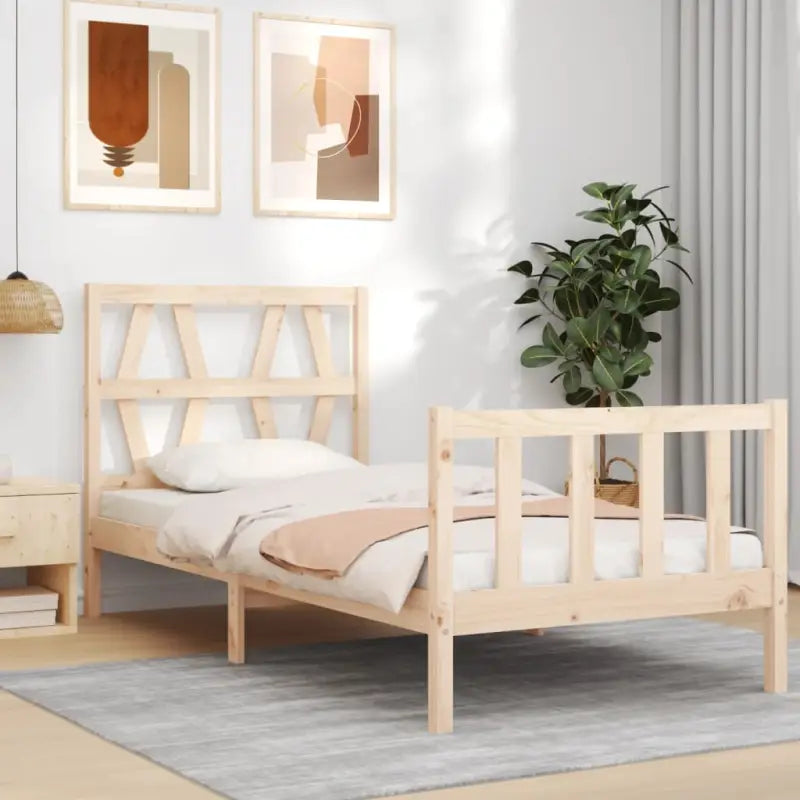 Massief Grenenhouten Bedframe voor een Goede Nachtrust - Bedden & bedframes