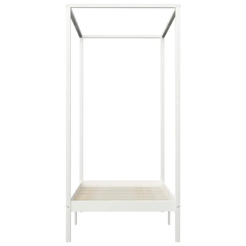 Massief Grenenhouten Hemelbedframe Voor Een Elegante Slaapkamer - Bedden & bedframes