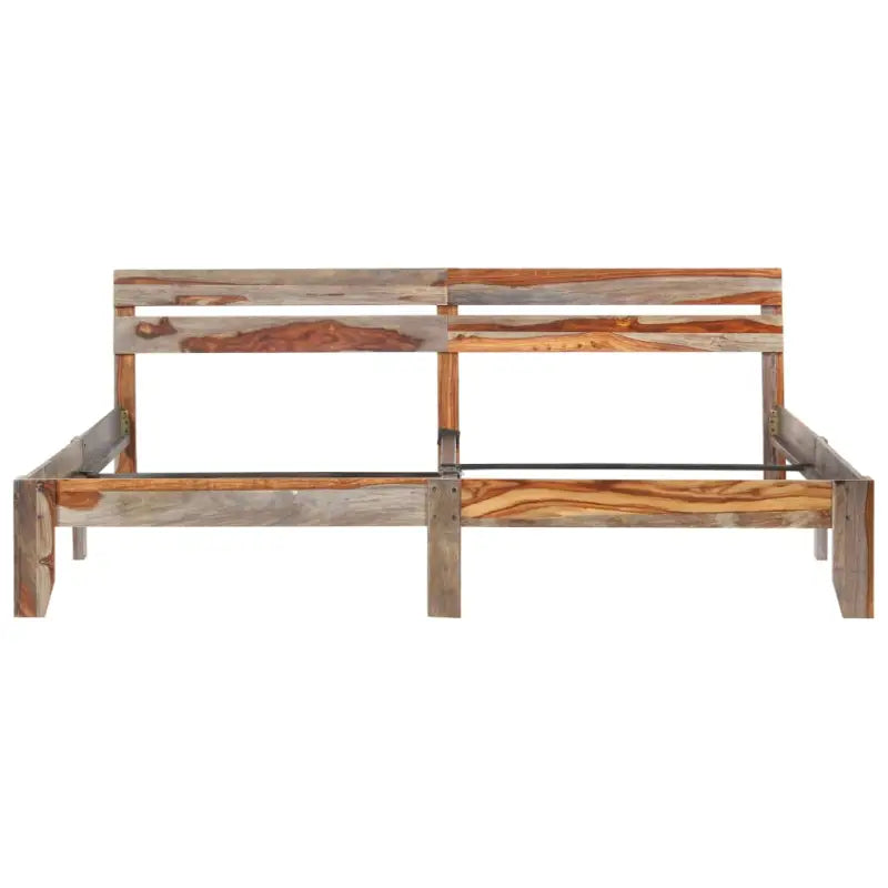 Massief Houten Bedframe voor een Elegante en Klassieke Slaapkamerstijl - 200 x 200 cm - Bedden & bedframes