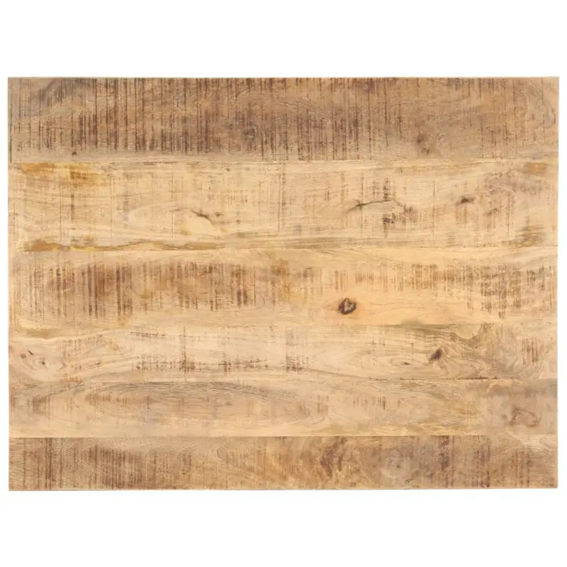 Massief houten tafelblad van gerecycled hout met rustieke uitstraling - 90 x 60 cm 25-27 mm / 1 / massief mangohout