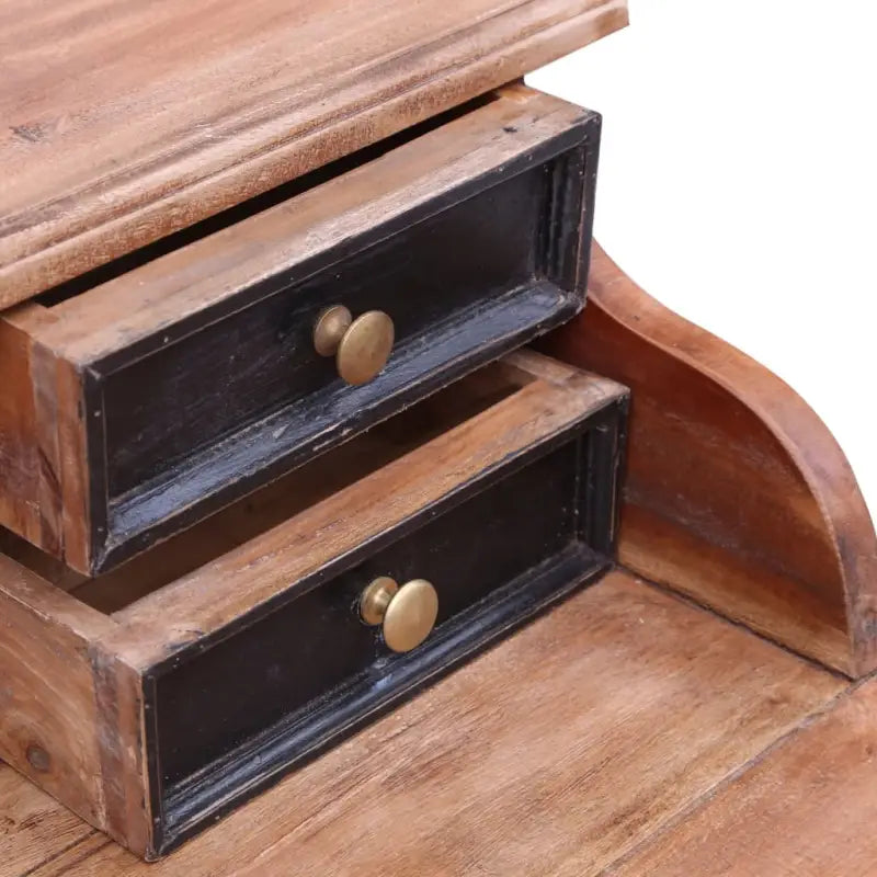 Massief Mahoniehout Bureaus met Rustieke Charme voor Elk Interieur - Bureaus