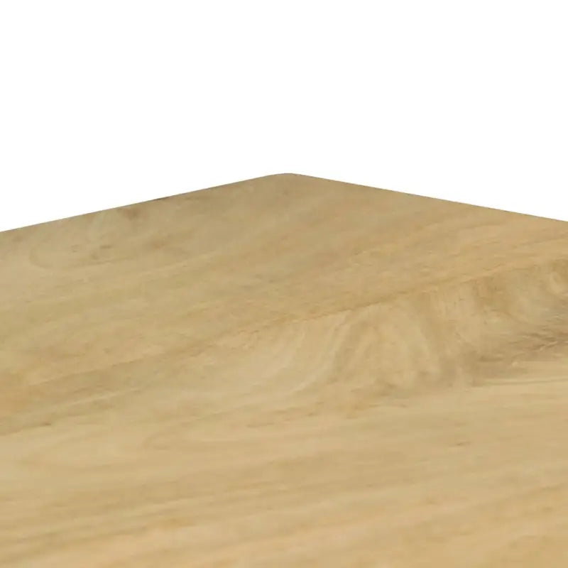 Massief Mangohout Eettafel en Bureau met Elegant Ontwerp - Eettafels