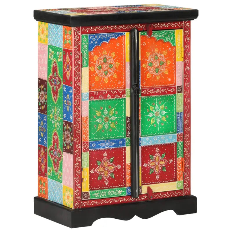 Massief mangohouten dressoir met kleurrijk ontwerp voor je interieur - 1 / 53 cm - Dressoirs & buffetkasten