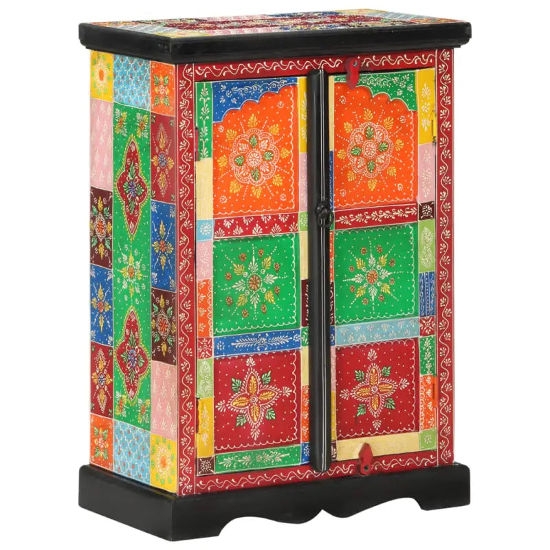 Massief mangohouten dressoir met kleurrijk ontwerp voor je interieur - 1 / 53 cm - Dressoirs & buffetkasten