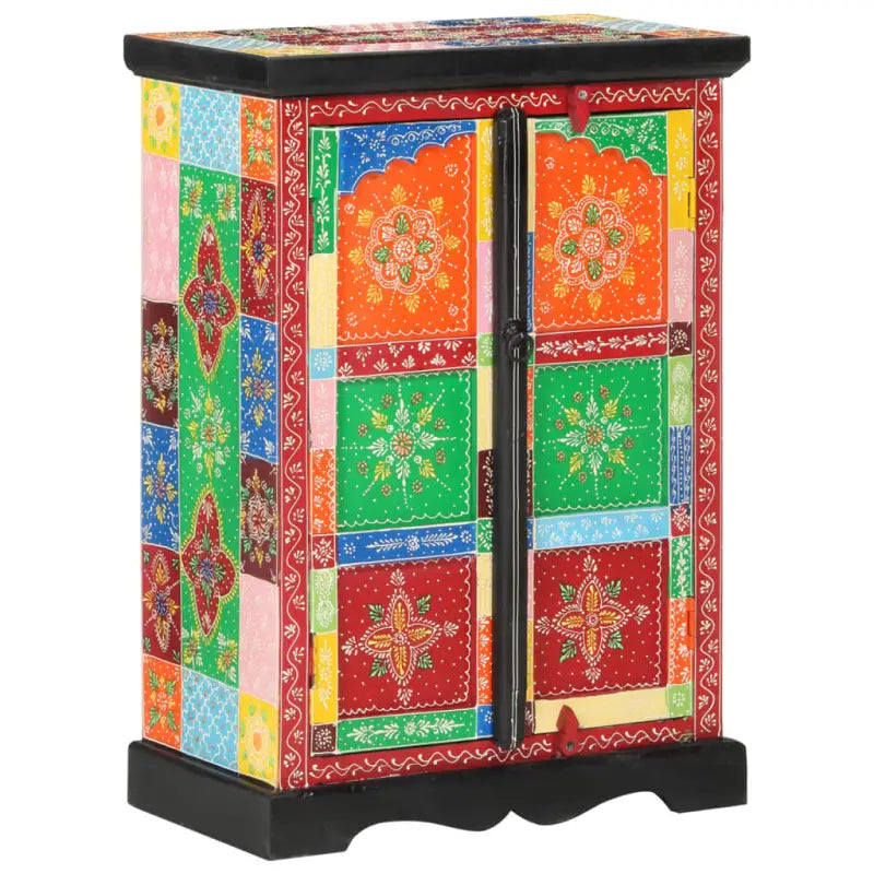 Massief mangohouten dressoir met kleurrijk ontwerp voor je interieur - 1 / 53 cm - Dressoirs & buffetkasten