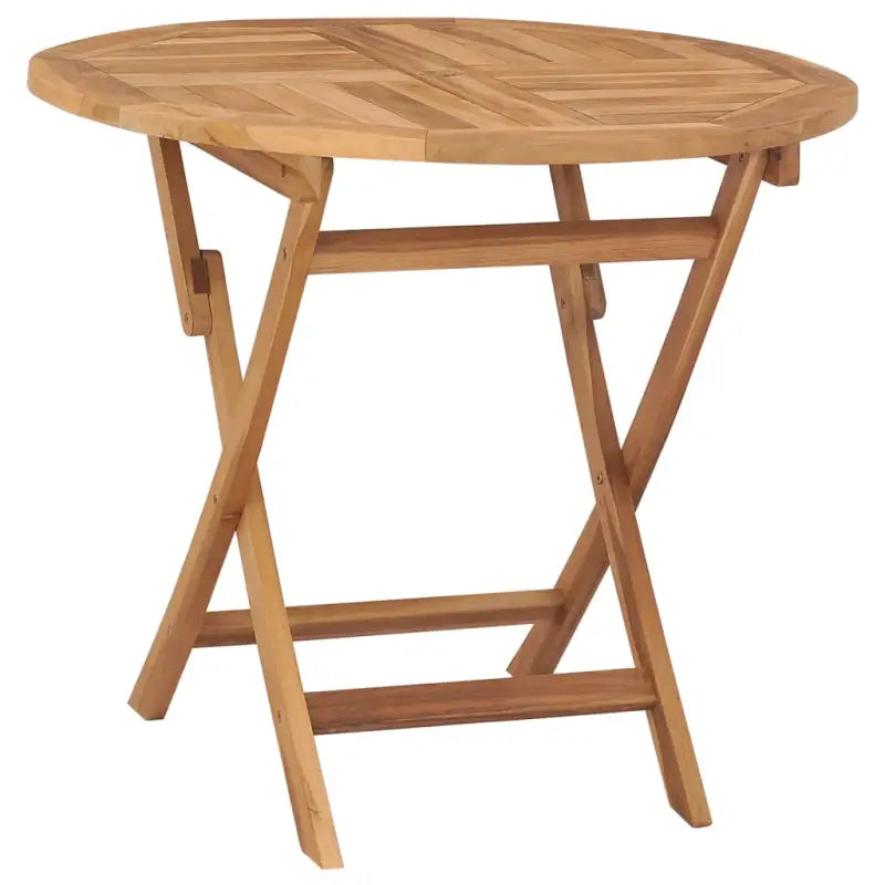Massieve houten tuintafel fijn geschuurd voor buiten en eenvoudige opslag - Tuintafels