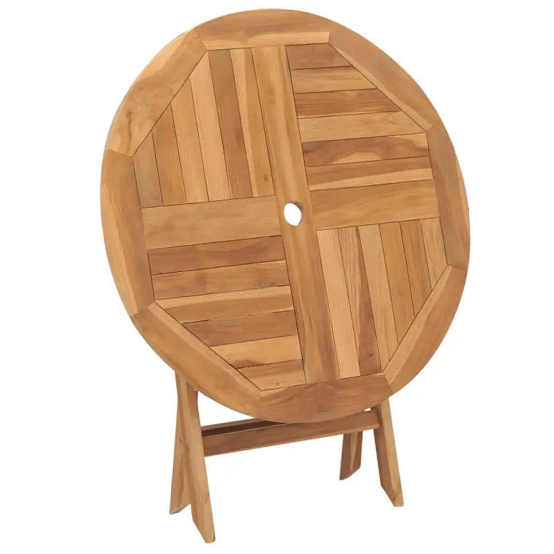 Massieve houten tuintafel fijn geschuurd voor buiten en eenvoudige opslag - Tuintafels