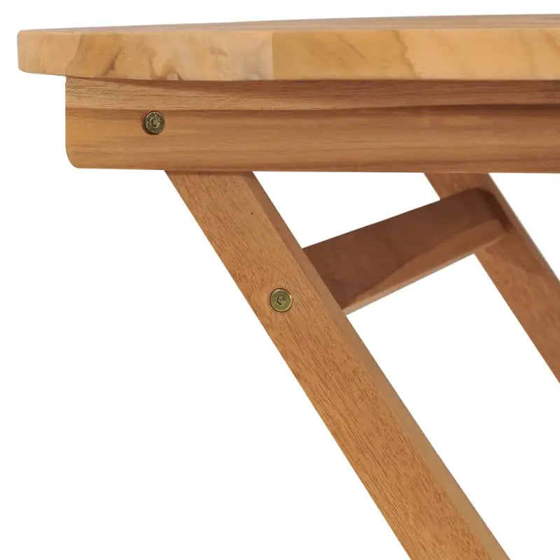 Massieve houten tuintafel fijn geschuurd voor buiten en eenvoudige opslag - Tuintafels