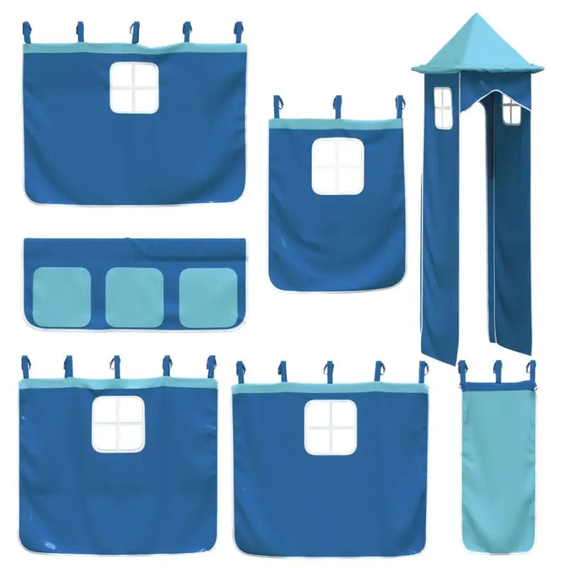 Metalen stapelbed van massief grenenhout voor compacte slaapkamers - Bedden & bedframes