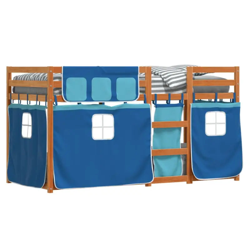 Metalen stapelbed van massief grenenhout voor een compacte kamer - Bedden & bedframes