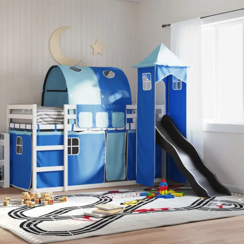 Metalen stapelbed van massief grenenhout voor kleine kamers - Bedden & bedframes