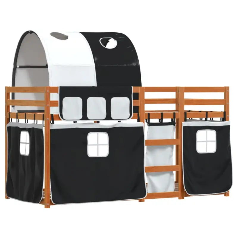 Metalen stapelbed van massief grenenhout voor kleine slaapkamers - Bedden & bedframes